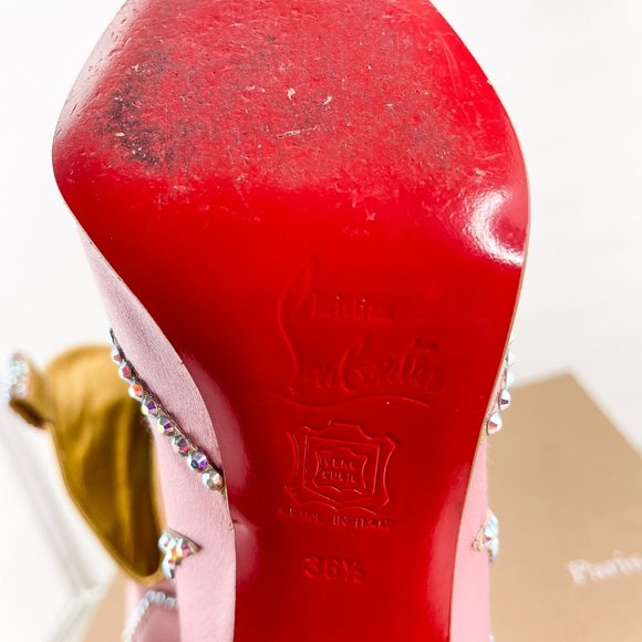 ❤️SOLD❤️Christian Louboutin Embellished Lassodita - Picture 9 of 11